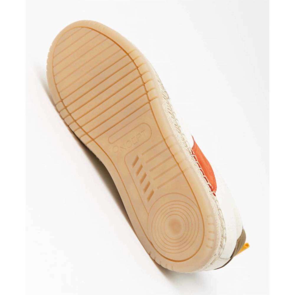 NEW ONCEPT women's st tropez espadrille sneaker in ivory moon - Picture 3 of 5